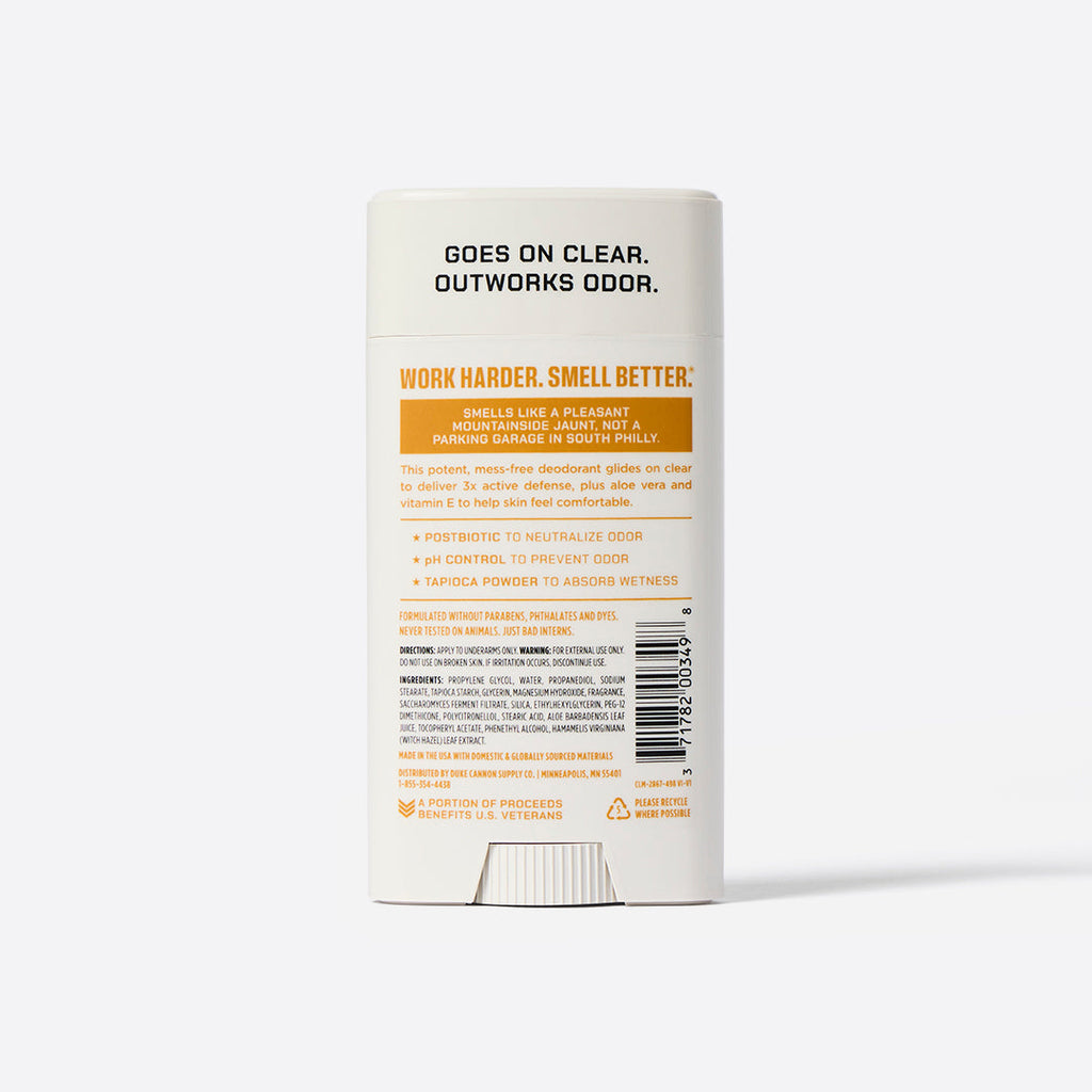 Air Defense Active Deodorant - Sawtooth | Aluminum Free