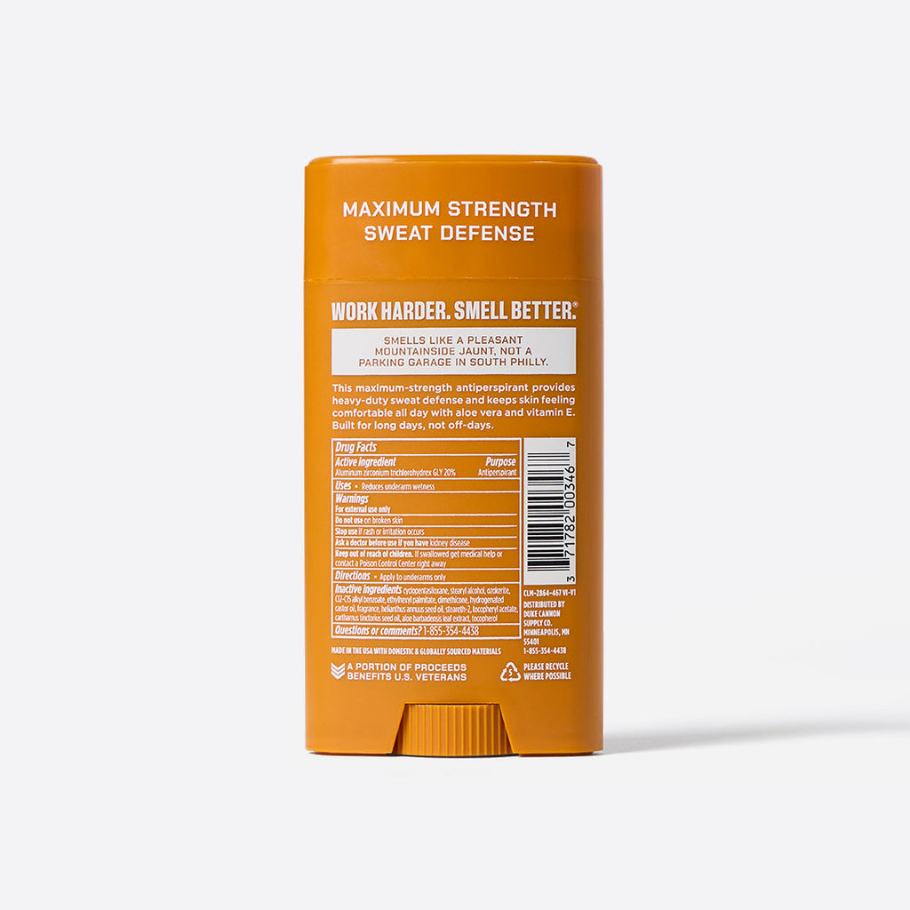 Trench Warfare® Antiperspirant Deodorant - Sawtooth