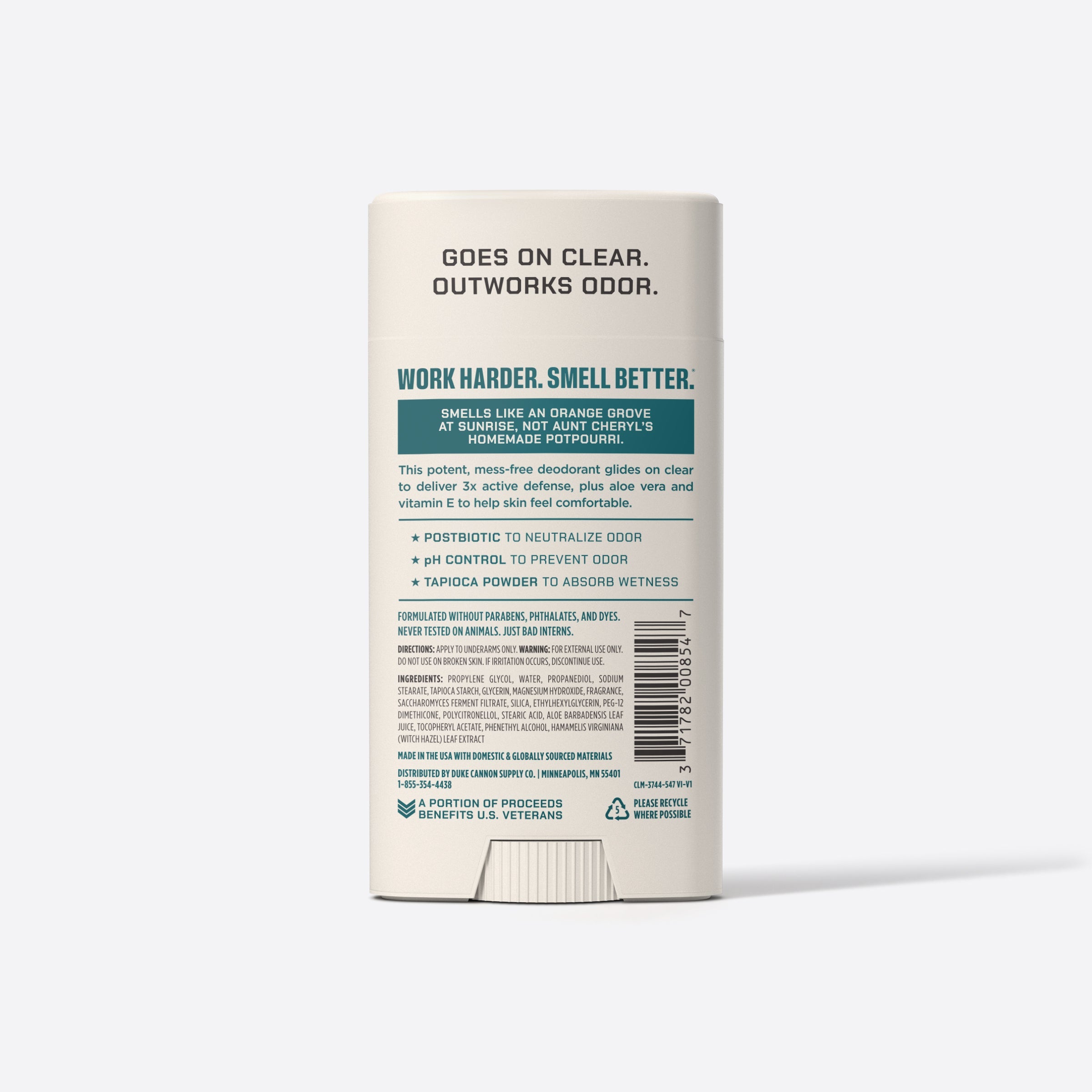Air Defense Active Deodorant - Seawolf | Aluminum Free