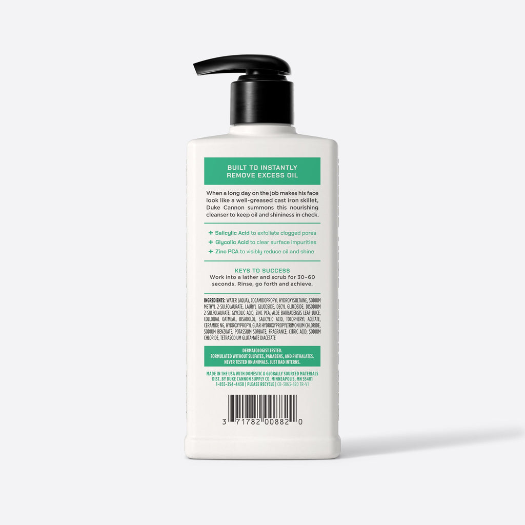 Oil Defense Face Wash - 8 oz.