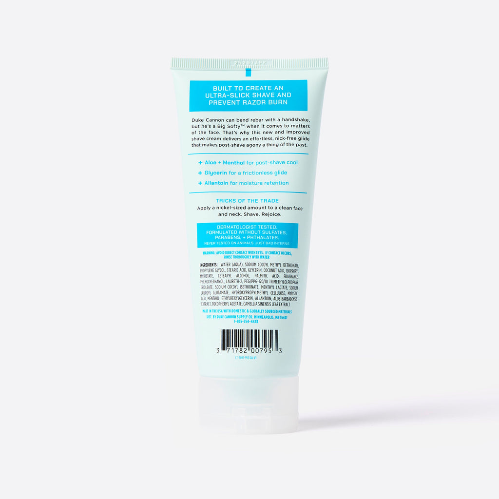 Big Softy™ Shave Cream - 6 oz.