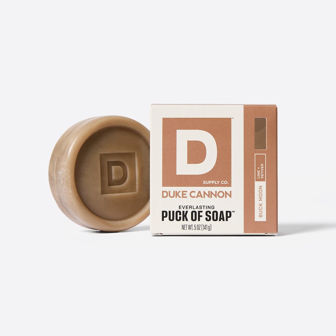 Everlasting Puck of Soap - Bourbon - Buck Moon